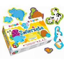 Edukacinė dėlionė Multigra Elephant Balloon, įvairių spalvų, 12 vnt.