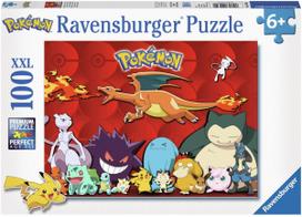 Dėlionė Ravensburger Pokemon 10934, 36.2 cm x 49.5 cm, 100 vnt., įvairių spalvų