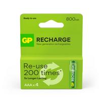 Įkraunamas elementas GP GPRHC083L001, AAA, 800 mAh, 4 vnt.