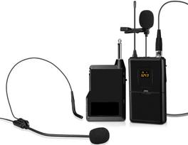 Laidinis mikrofonas Mozos MIC-UHF-SET, juoda sp.