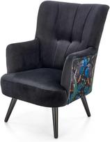Krėslas Pagoni, juoda sp., 82 cm x 67 cm x 95 cm
