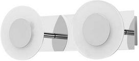 Išmanusis šviestuvas lubų Ledvance Wifi Smart+ Orbis Wave Bath 320 TWCR AC31434, LED, 3000 - 6500 °K, 2 x 15 W, sidabro sp.