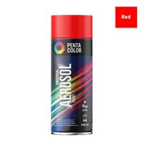 Aerozoliniai dažai Pentacolor Universal, paprastieji, raudona (ral 3020), 0.4 l