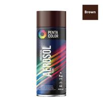 Aerozoliniai dažai Pentacolor Universal, paprastieji, ruda (ral 8017), 0.4 l