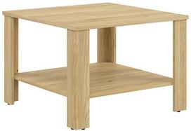 Kavos staliukas Odette, šviesiai ruda sp., 67.5 cm x 67.5 cm x 47.5 cm