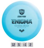 Diskgolfo diskas Discmania Distance Driver Neo Enigma 12/5/-1/2, mėlyna sp.