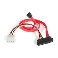 Kabelis StarTech SAS729PW18 SAS729PW18 18in SAS 29 Pin, SATA, 0.46 m, raudona sp.