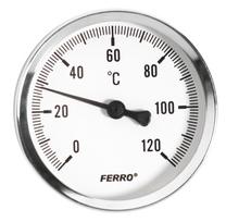 Termometras Ferro T40120A, pilka sp.