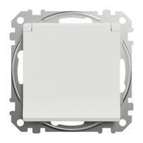 Kištukinis lizdas Schneider Electric Sedna Design SDD211024, su įžeminimu, IP44, balta sp.