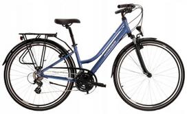 Dviratis turistinis Kross Trans 2.0 Lady, 28 ", M rėmas, mėlyna sp./balta sp.