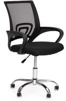 Darbo kėdė ModernHome Swivel OC-020, 55 x 58.5 x 86 - 96 cm, juoda sp.