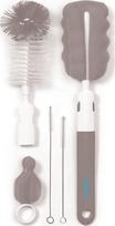 Butelių plovimo šepetys BabyOno Bottle & Teat Brush Set, 0 mėn., ruda sp.