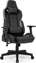 Žaidimų kėdė SENSE7 Sentinel, 57 x 72 x 120 - 128 cm, juoda sp./pilka sp.