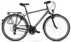 Dviratis turistinis Kross Trans 2.0, 28 ", XL rėmas, juoda sp./grafito sp.