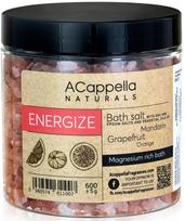 Vonios druska Acappella Energize, 600 g