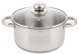 Puodas King Hoff Casserole With Lid, Ø18 cm, 2.1 l, nerūdijančiojo plieno sp.