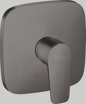 Dušo maišytuvas Hansgrohe Talis E Brushed Black Chrome, chromo sp.