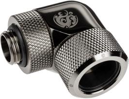 Perėjimas BitsPower Advanced Multi-Link Adapter connector 90 degrees G1/4 inch AG to 16mm AD Hardtube, 3.78 cm, pilka sp.