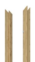Vertikali durų stakta Domoletti, 209.5 cm x 10 - 14 cm x 1 cm, dešininė, wotan ąžuolo sp.