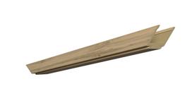 Horizontali durų stakta Domoletti, 60.5 cm x 14 - 18 cm x 1 cm, -, wotan ąžuolo sp.