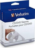 CD - DVD dėklas Verbatim 49976 CD Pockets, 100 vnt.