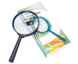 Didinamasis stiklas Levenhuk Basics MG5 Magnifier, mėlyna sp.