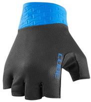 Dviratininko pirštinės universalus Cube Performance Short Finger, mėlyna sp./juoda sp., M