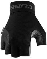 Dviratininko pirštinės universalus Cube Short Finger CMPT Comfort, juoda sp./pilka sp., XL