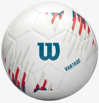 Futbolo kamuolys Wilson NCAA Vantage WS300400104, 4 dydis, balta sp./įvairių spalvų