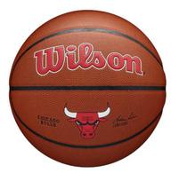 Krepšinio kamuolys Wilson Team Alliance Chicago Bulls, 7 dydis, raudona sp./oranžinė sp.