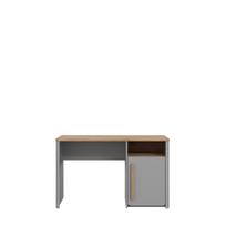 Rašomasis stalas su spintele Domoletti Surfinio SFNB211-M378, 120 cm x 58.7 cm, 73.8 cm, medžio sp./pilka sp.