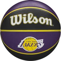 Krepšinio kamuolys Wilson NBA Team Los Angeles Lakers, 7 dydis, juoda sp./violetinė sp.