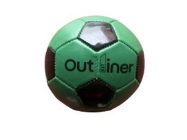 Futbolo kamuolys Outliner SMTPVC4024, 1 dydis, žalia sp.