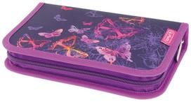 Penalas Herlitz Butterflies 50038145, 20.5 cm x 14 cm, violetinė sp.