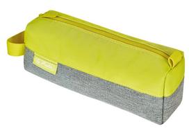 Penalas Herlitz Quattro 50038527, 20.5 cm x 7 cm, geltona sp./pilka sp.