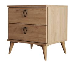 Naktinis staliukas Kalune Design Versa-Ce 3632, ąžuolo sp., 55.1 cm x 52 cm x 45 cm