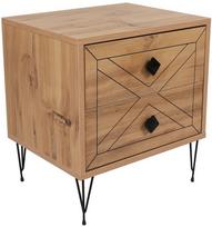 Naktinis staliukas Kalune Design Luna 854KLN3311, pušies sp, 55 cm x 50 cm x 40 cm
