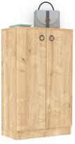 Batų spintelė Kalune Design Dafne Sapphire, ruda sp., 60 cm x 31.6 cm x 100 cm