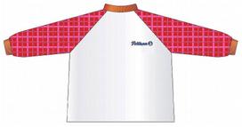 Prijuostė Pelikan Apron, balta sp./rožinė sp., tekstilė