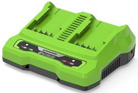 Akumuliatoriaus įkroviklis Greenworks G24X2UC2, 24 V