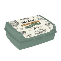 Dėžutė maistui Keeeper Deco Click 1069731528200, 1 l, 17 cm x 13 cm, žalia sp./įvairių spalvų