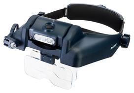 Didinamieji akiniai Discovery Head Rechargeable Magnifier, mėlyna sp.