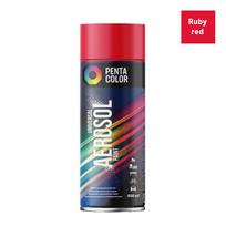 Aerozoliniai dažai Pentacolor Universal, paprastieji, rubino raudonumo (ral 3003), 0.4 l