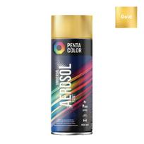 Aerozoliniai dažai Pentacolor Universal, paprastieji, aukso sp., 0.4 l