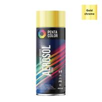 Aerozoliniai dažai Pentacolor Chrome effect, paprastieji, aukso - chromo, 0.4 l