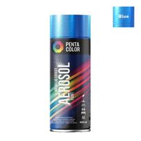 Aerozoliniai dažai Pentacolor Metallic effect, dekoratyviniai, mėlyna sp., 0.4 l