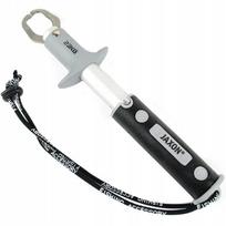 Svarstyklės Jaxon Fishing Grip With Scale 1330015, 28 cm, 28, sidabro sp./juoda sp.