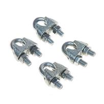 Lyno suspaudiklis Haushalt DIN741, cinkuota, metalas, Ø 0.8 cm, 4 vnt.