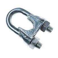Lyno suspaudiklis Haushalt DIN741, cinkuota, metalas, Ø 2.2 cm