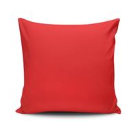 Dekoratyvinės pagalvėlės užvalkalas Mioli Decor TRKRLNT-07, balta sp./raudona sp., 43 cm x 43 cm